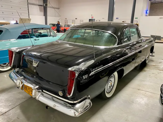 1955 Chrysler C-300, rear three-quarter view
