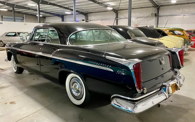1955 C-300 hardtop roof and rear profile