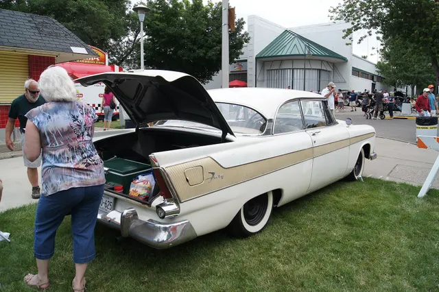 Exact-year stock-presenting view retained for body, trim, glazing, lamp, bumper, and wheel context; restoration details remain specific to the photographed car.