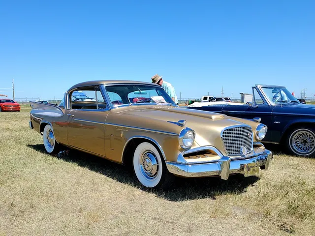 1957 Golden Hawk in restored stock presentation