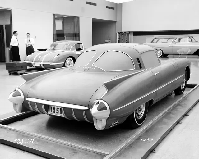 General Motors design proposal for the 1958 model year; this experimental study is not a production 1958 Corvette.