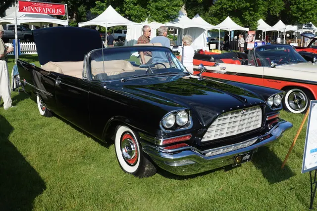 Raven Black 300D convertible, front three-quarter view