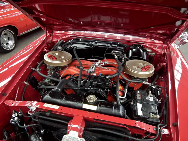 300F 413 with long ram-induction manifolds and twin air cleaners