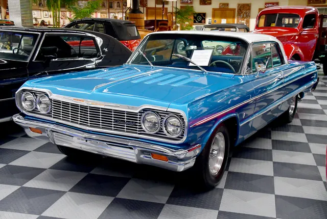 1964 Impala Super Sport front and side treatment
