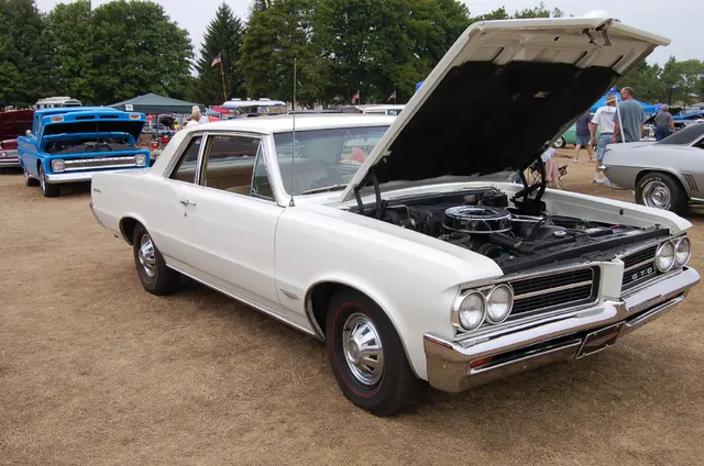 1964 Pontiac GTO exterior view; used for period/show and body-line context.