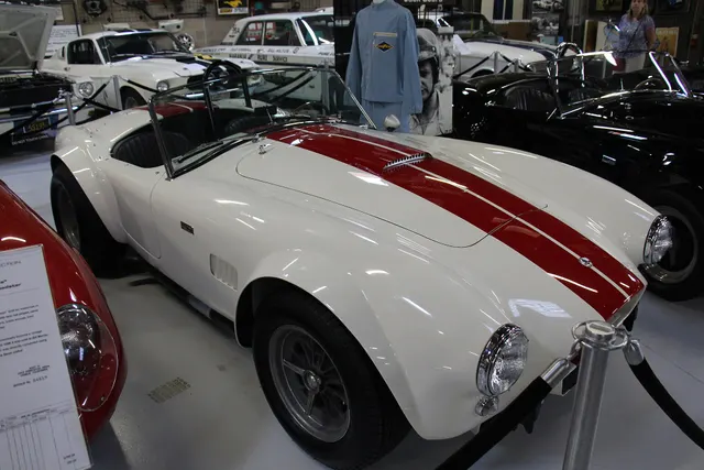 CSX2537, a documented 1964 Slalom Snake, shown with its stripes, hood scoop, roll bar, wheels, and special-equipment presentation. It is not the regular street specification.