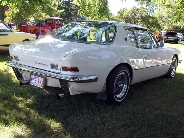 1964 Studebaker Avanti rear and roofline