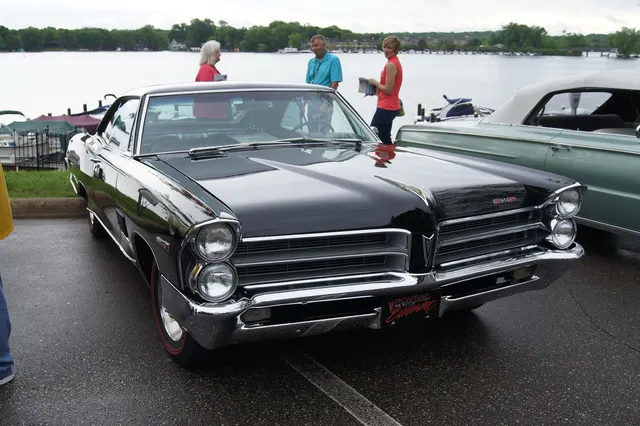 Black 1965 Catalina 2+2 front view