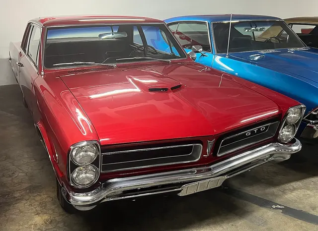 1965 Pontiac GTO at the Petersen Automotive Museum; used for museum/context presentation.