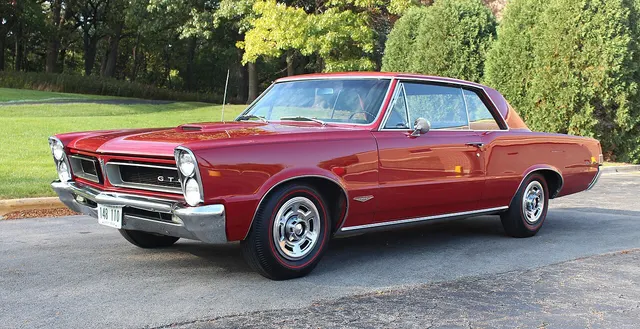1965 Pontiac LeMans with GTO option package; used for LeMans-based GTO option context.