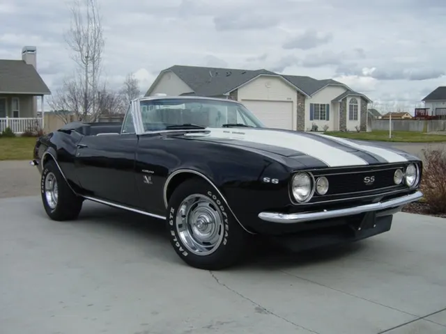 1967 Camaro SS396 cabriolet; exact-year SS 396 convertible context.