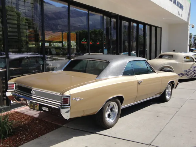 1967 Chevrolet Chevelle SS alternate exterior view; stance and trim context only.