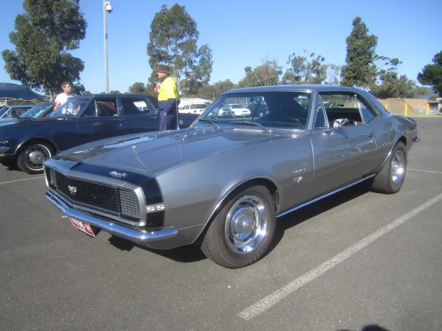 1967 Camaro RS/SS 396; exact-year RS/SS 396 appearance context with hidden-headlamp RS trim.