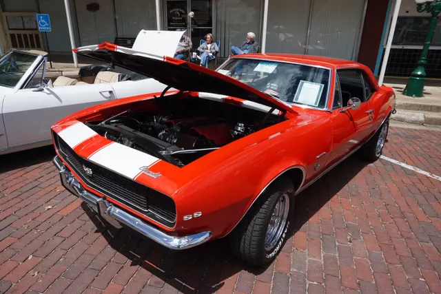 1967 Chevrolet Camaro RS/SS at the Bois d'Arc Spring Car Show; representative RS/SS exterior context.