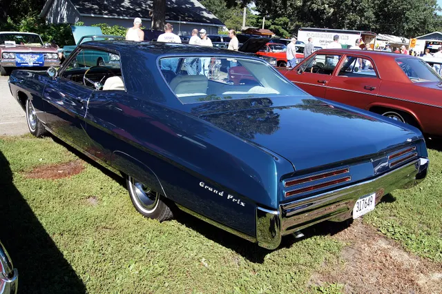 1967 Pontiac Grand Prix convertible at a show