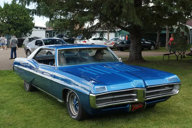 1967 Pontiac Grand Prix hardtop at a car show