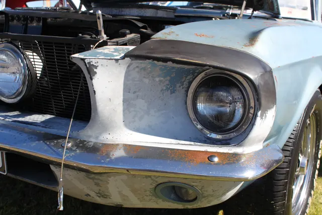 1967 Ford Shelby Mustang GT500 (15581905804).jpg; reviewed as representative 1967 Shelby GT500 media, not proof of any individual car's originality.