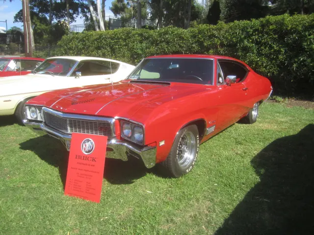 1968 Buick GS 400 hardtop with visible custom wheels and hood treatment