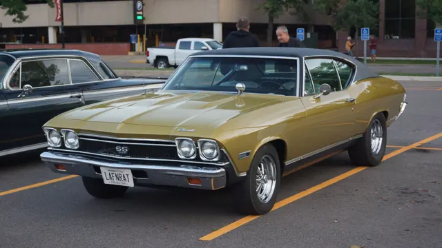 1968 Chevrolet Chevelle SS side view; exact-year SS profile context.