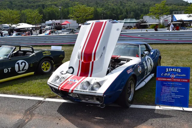 1968 L88 competition Corvette presented in race trim; useful for L88 history, not representative of a regular production street car.
