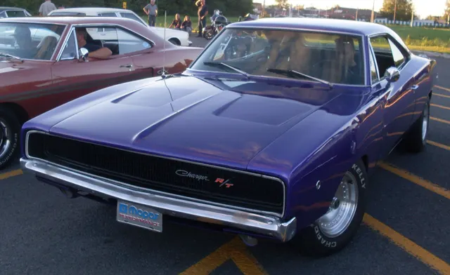 1968 Dodge Charger R/T photographed at Auto classique St-Constant.