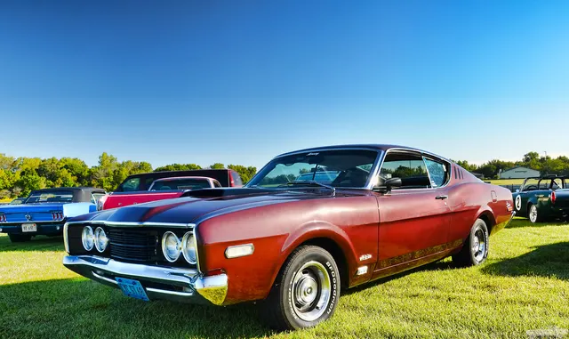 1968 Mercury Cyclone GT fastback side view; exact-year GT body context only