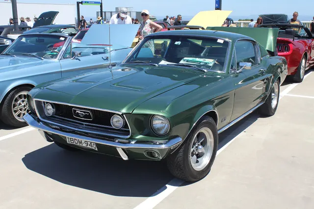 1968 Ford Mustang GT Fastback photographed by Jeremy; representative side and fastback-roofline media.