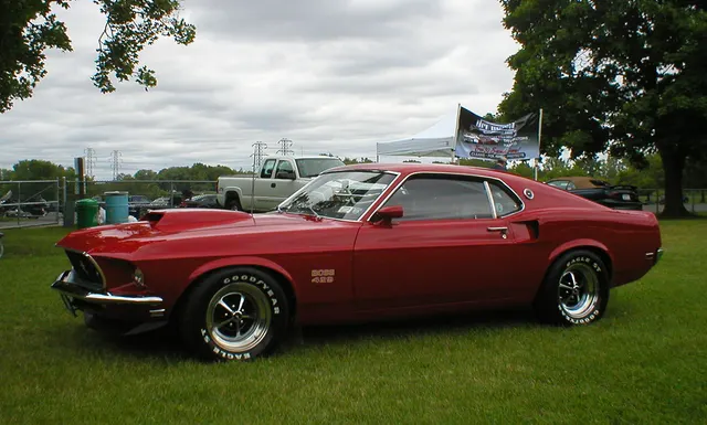 BOSS429; representative 1969 Ford Mustang Boss 429 context, not proof of any individual car's originality.
