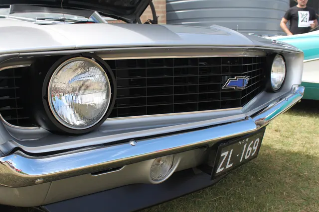1969 Chevrolet Camaro ZL1 at Car & Bike Fest; representative front exterior media.