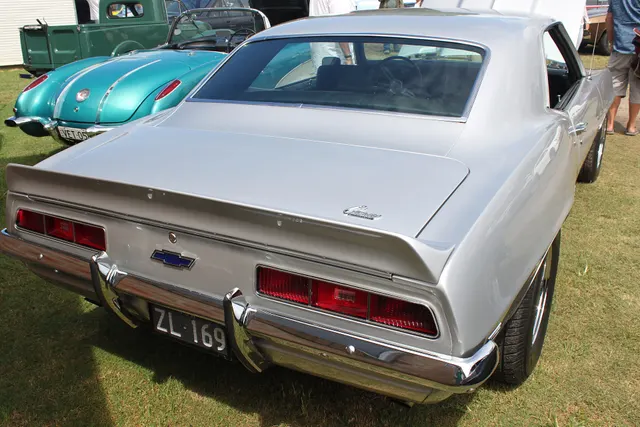 1969 Chevrolet Camaro ZL1 rear-quarter view; representative exterior media.