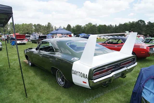 1969 Dodge Daytona photographed by Greg Gjerdingen; reviewed as representative Daytona show/exterior media.