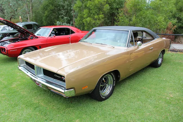 1969 Dodge Charger R/T two-door hardtop photographed by Sicnag; reviewed as representative hardtop exterior context.
