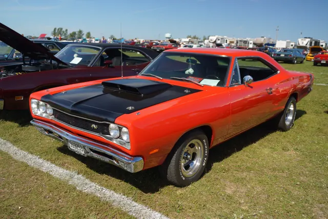 1969 Dodge Super Bee badging and trim context; not used as proof of original engine installation.