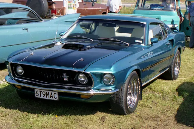 1969 Ford Mustang Mach 1 (37117059485).jpg