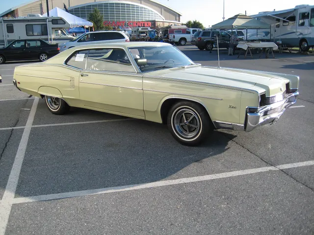 Exact-year view retained for body, trim, glass, lamps, bumpers, and wheel context; condition and restoration details remain specific to the photographed car.
