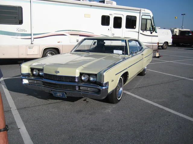 Exact-year view retained for body, trim, glass, lamps, bumpers, and wheel context; condition and restoration details remain specific to the photographed car.