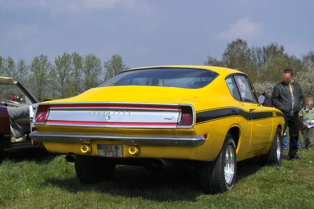 1969 Plymouth Barracuda 440 rear image; exact-year and explicitly labeled 440 context.