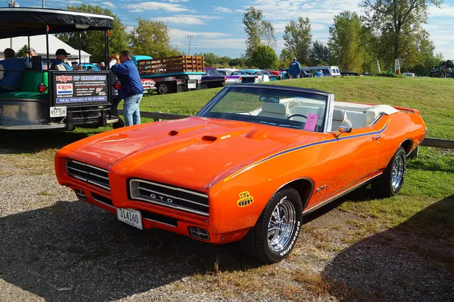 1969 Pontiac GTO The Judge convertible photographed by Greg Gjerdingen; used as representative convertible body-style context.