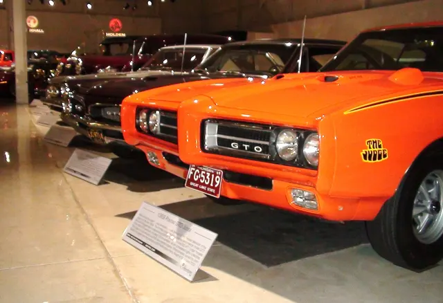 Licensed GM Heritage Center Judge display image used as package-history context only.