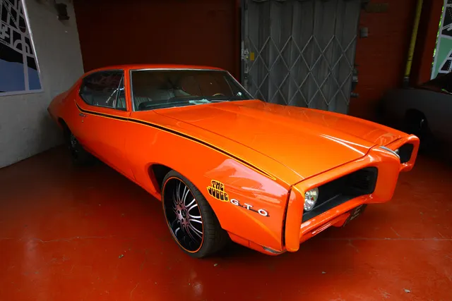 Pontiac GTO The Judge photo by Shane's Stuff; used as representative Judge decal and stripe context.