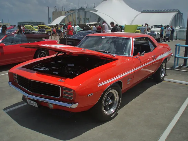 1969 Chevrolet Camaro Yenko photographed by sv1ambo; reviewed as COPO 9561/Yenko exterior stance context.