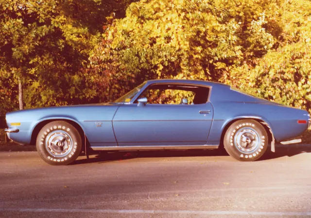 1970 Camaro SS detail image; representative Super Sport preservation and trim context.