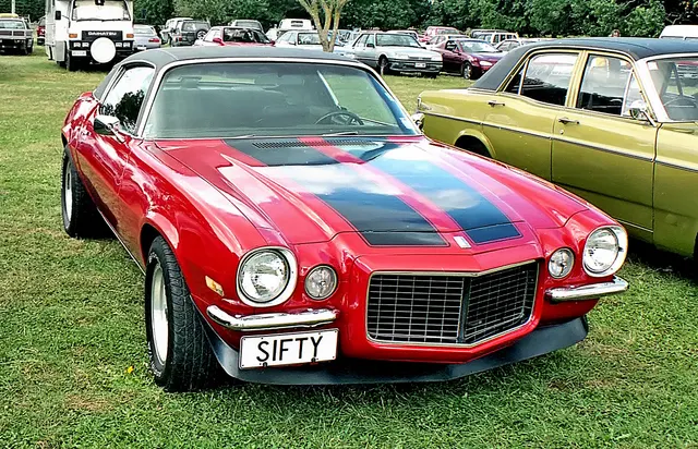 1970 Camaro Z-28 wheel, tire, and stance context; representative chassis/appearance media.