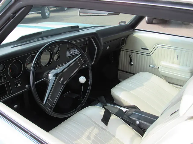 1970 Chevelle SS interior view; representative cabin context for SS454 coverage, not LS5-specific proof.
