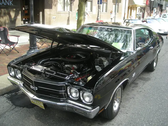 1970 Chevrolet Chevelle SS 454 at the 2014 Rolling Sculpture Car Show; representative SS454 exterior context.