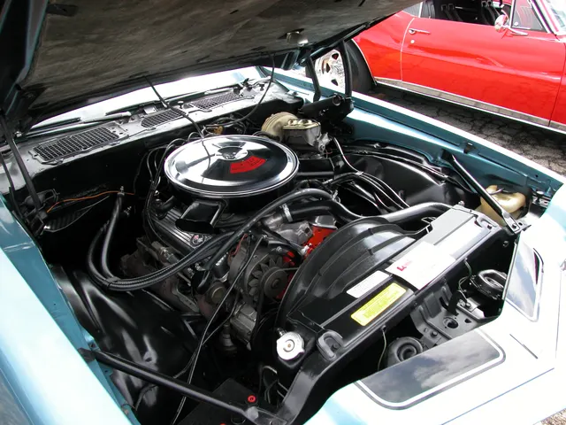 1970 Chevrolet Camaro Z28 RS engine bay; representative LT-1-era engine presentation context.