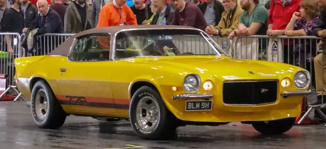 1970 Chevrolet Camaro Z28 5.7 side context; representative wheel/tire and stance media.