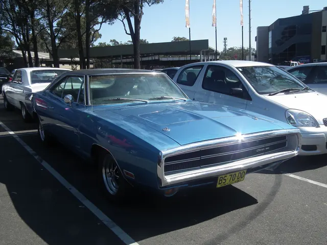 1970 Dodge Charger coupe at All Chrysler Day; model-year context.