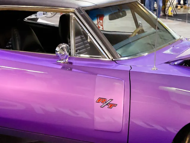 Detail crop from the approved Motorama Charger R/T image showing 1970 front-end and trim context.