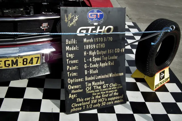Display board and wheel for the March 1970 Phase 1.5 car. Owner-supplied wording and the interim car do not establish Phase II production or equipment.